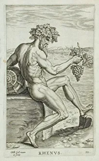 Gallaea Philippo Prints: Rhenus, 1586. Creator: Philip Galle