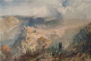 On the Rhine, 1852. Artist: James Baker Pyne