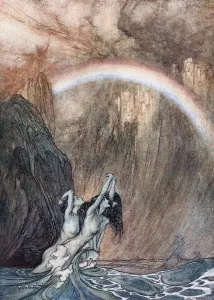 The Valkyrie Prints: The Rhinemaidens bewail their lost gold