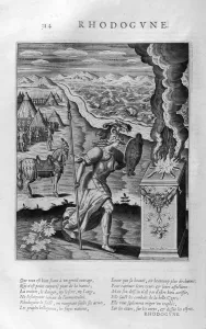 Léonard Gaultier Gallery: Rhodogune, 1615. Artist: Leonard Gaultier