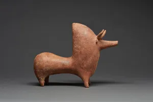 Bizarre Prints: Rhyton in the form of a Zebu bull, about 1000-800 B.C.E.. Creator: Unknown
