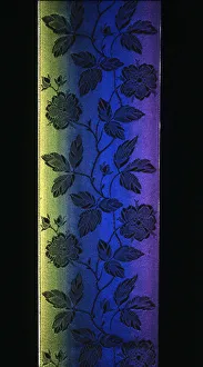 Jacquard Prints: Ribbon, France, c. 1870. Creator: Unknown