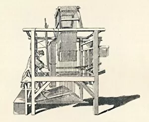 Loom Gallery: Ribbon Weaver at His Loom, 1747, (1904)