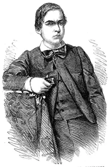 Ricciotti, youngest son of General Garibaldi, from a photograph by P.C. Stortz, Liverpool, 1860. Creator: Unknown
