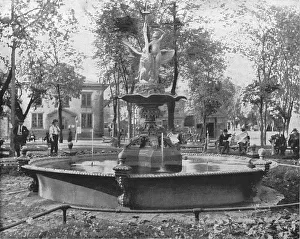 Minnesota Prints: Rice Park, St Paul, Minnesota, USA, c1900. Creator: Unknown