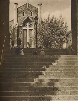 Riceyman Steps Really Granville Place in the Unlovely Kings Cross Road, c1935