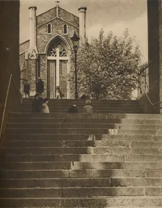 Riceyman Steps Really Granville Place in the Unlovely Kings Cross Road, c1935 Riceyman Steps Really Granville Place in the Unlovely Kings Cross Road, c1935