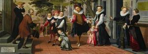 Adopt Prints: Rich Children, Poor Parents, 1599. Creator: Aert Pietersz