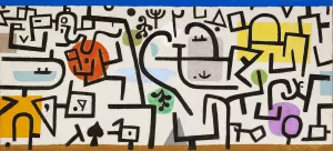 Klee Gallery: Rich Harbour (Picture of a Journey), 1938. Creator: Klee, Paul (1879-1940)