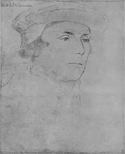 Phaidon Press Collection: Richard, Baron Rich, c1532-1543 (1945). Artist: Hans Holbein the Younger