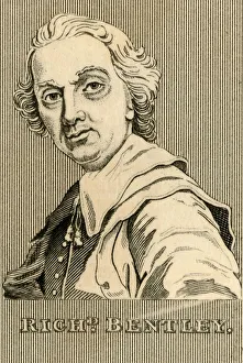 Inquisitive Gallery: Richard Bentley, (1662-1742), 1830. Creator: Unknown