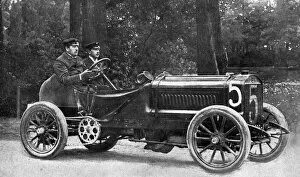 Racing Car Gallery: Richard Brasier of French racing driver Leon Thery, winner of the 1904 Gordon Bennett Cup