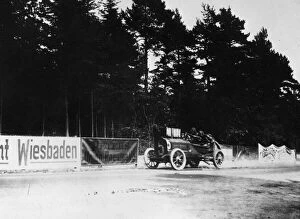 Racing Car Gallery: Richard Brasier of Leon Thery, winner of the 1904 Gordon Bennett Cup, Homburg, Germany