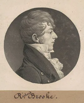 Richard Brooke, 1808. Creator: Charles Balthazar Julien Fevret de Saint-Memin