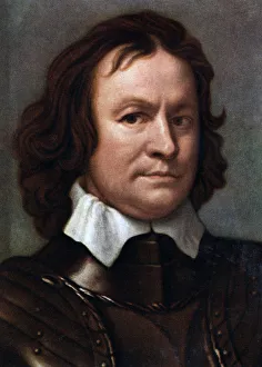Robert Walker Prints: Richard Deane, English general at sea, c1653, (19th century)