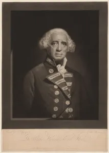Richard, Earl Howe, 1794. Creator: Robert Dunkarton (British, 1744-c. 1817)