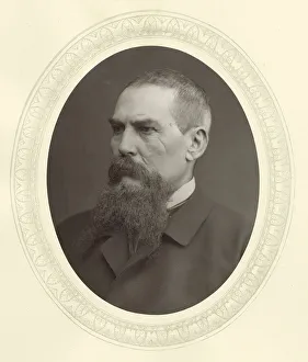 Richard Francis Burton, English explorer and orientalist, 1880. Artist: Lock & Whitfield