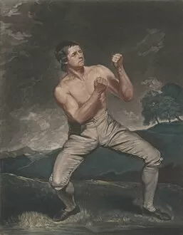 Hoppner John Gallery: Richard Humphreys, the Celebrated Boxer Who Never Was Conquered, 1788