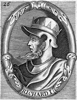 Richard I Prints: Richard I, King of England