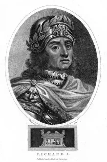 Angevin Prints: Richard I King of England, (1799). Artist: J Chapman