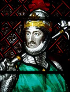 Stained Glass Prints: Richard I the Lionheart, 1813. Artist: Betton & Evans of Shrewsbury (active First Half of 19th cen)