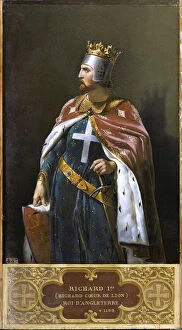 Knights Collection: Richard I the Lionheart, 1841. Creator: Blondel, Merry-Joseph (1781-1853)