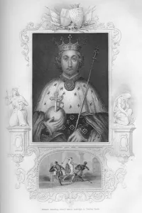 Smollett Prints: Richard II, 1859. Artist: George Vertue