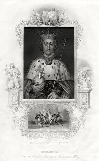 Images Dated 18th January 2006: Richard II, King of England, 1860