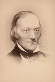 Sir Richard Owen Prints: Richard Owen, 1860s. Creator: John & Charles Watkins