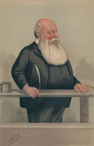 Leslie Ward Prints: Richard Pigott, 1889. Artist: Sir Leslie Matthew Ward