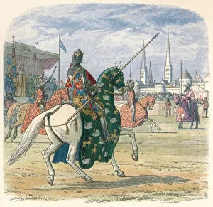 Longman Prints: Richard stops the duel between Hereford and Norfolk