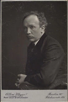 Images Dated 16th March 2011: Richard Strauss, German composer, late 19th or early 20th century. Artist: Albert Meyer