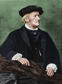 Proud Prints: Richard Wagner, 1870, (1939). Artist: Franz Seraph Hanfstaengl