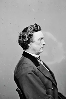 Richard Yates of Illinois, between 1855 and 1865. Creator: Unknown