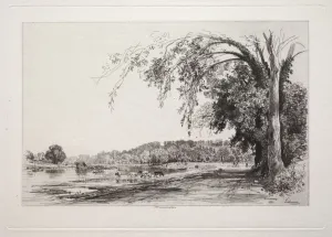 Maxime Lalanne Prints: Richmond, 1871. Creator: Maxime Lalanne (French, 1827-1886); Francoise Lienard, Paris