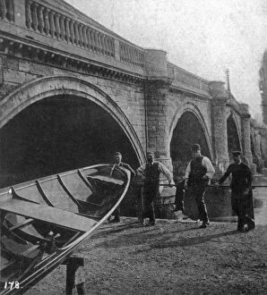 Arch Collection: Richmond Bridge, London, early 20th century