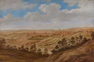 Richmond Castle, Yorkshire, 1639. Creator: Alexander Keirincx