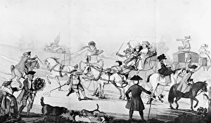 Richmond Hill Prints: Richmond Hill, 1782. Artist: W Dickinson