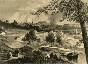 Frederick William Prints: Richmond from Hollywood, 1872. Creator: Frederick William Quartley