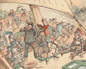 Major Thomas Strong Seccombe Prints: Richmond at Sea, c1884. Artist: Thomas Strong Seccombe
