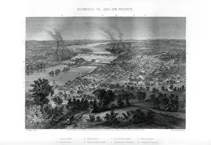 Richmond, Virginia, 1862-1867. Artist: R Hinshelwood