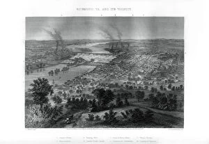 Richmond, Virginia, 1862-1867.Artist: R Hinshelwood