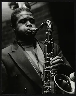Hertfordshire Gallery: Rickey Woodard playing tenor saxophone at The Fairway, Welwyn Garden City, Hertfordshire
