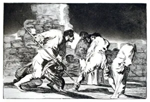 Riddle of Fury, 1819-1823. Artist: Francisco Goya