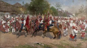 Moravia Prints: The Ride of the Kings, 1892