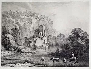 Boissieu Gallery: A Rider, 1800. Artist: Boissieu, Jean-Jacques, de (1736-1810)