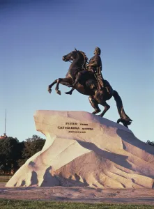 Falconet Prints: Rider statue of Peter the Great in St