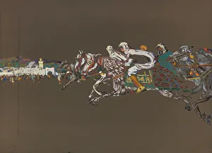 Riders (Arab Riders), 1905. Creator: Kandinsky, Wassily Vasilyevich (1866-1944)