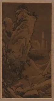 Two Riders Searching for Plum Blossoms, Ming dynasty, 16th century. Creator: Unknown