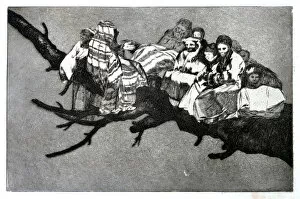 Images Dated 31st August 2006: Ridiculous Dream, 1819-1823. Artist: Francisco Goya